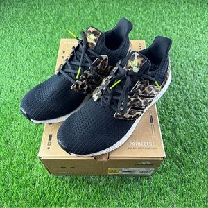 Adidas UltraBoost DNA Men's Running Shoes Animal Pack Leopard Black Sz 13 FZ2731